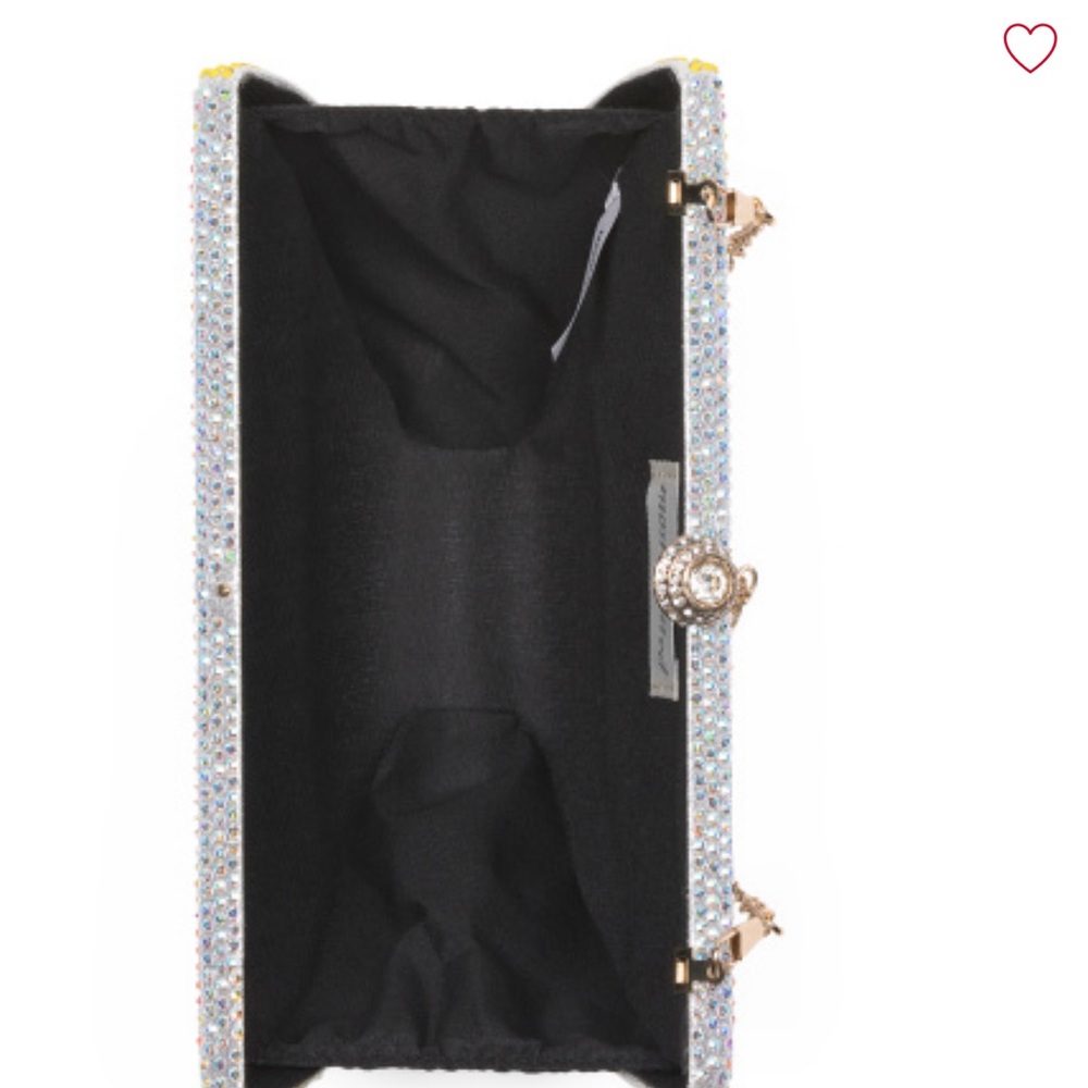 Crystal Embellished Lemon Slice Clutch - Picture 4 of 6